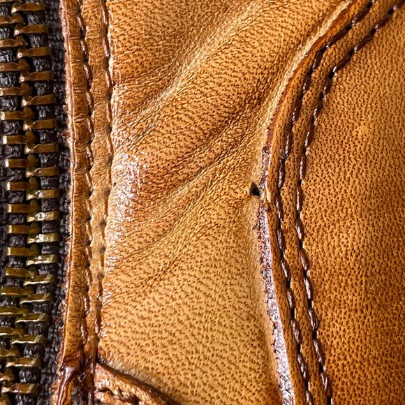 BED STU Tess Tan Rustic Leather Tall Riding Boots BedStu Size 7 - Picture 9 of 16